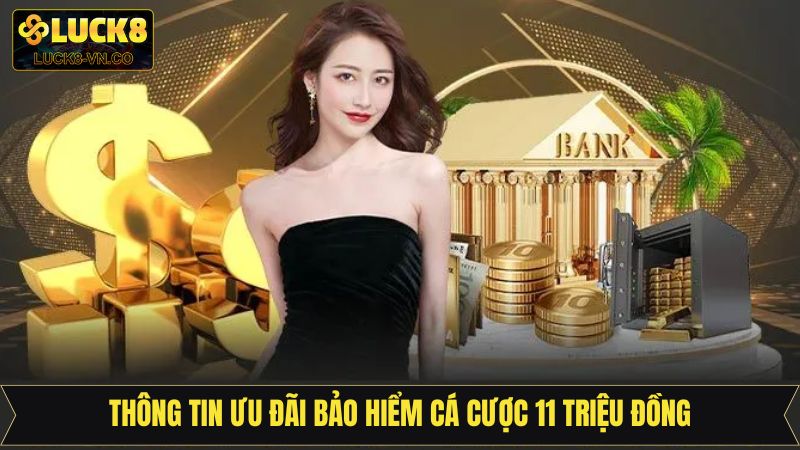 Bảo Hiểm Cá Cược 11 Triệu Đồng Trên Hệ Thống Luck8 2 Thông tin ưu đãi bảo hiểm cá cược 11 triệu đồng